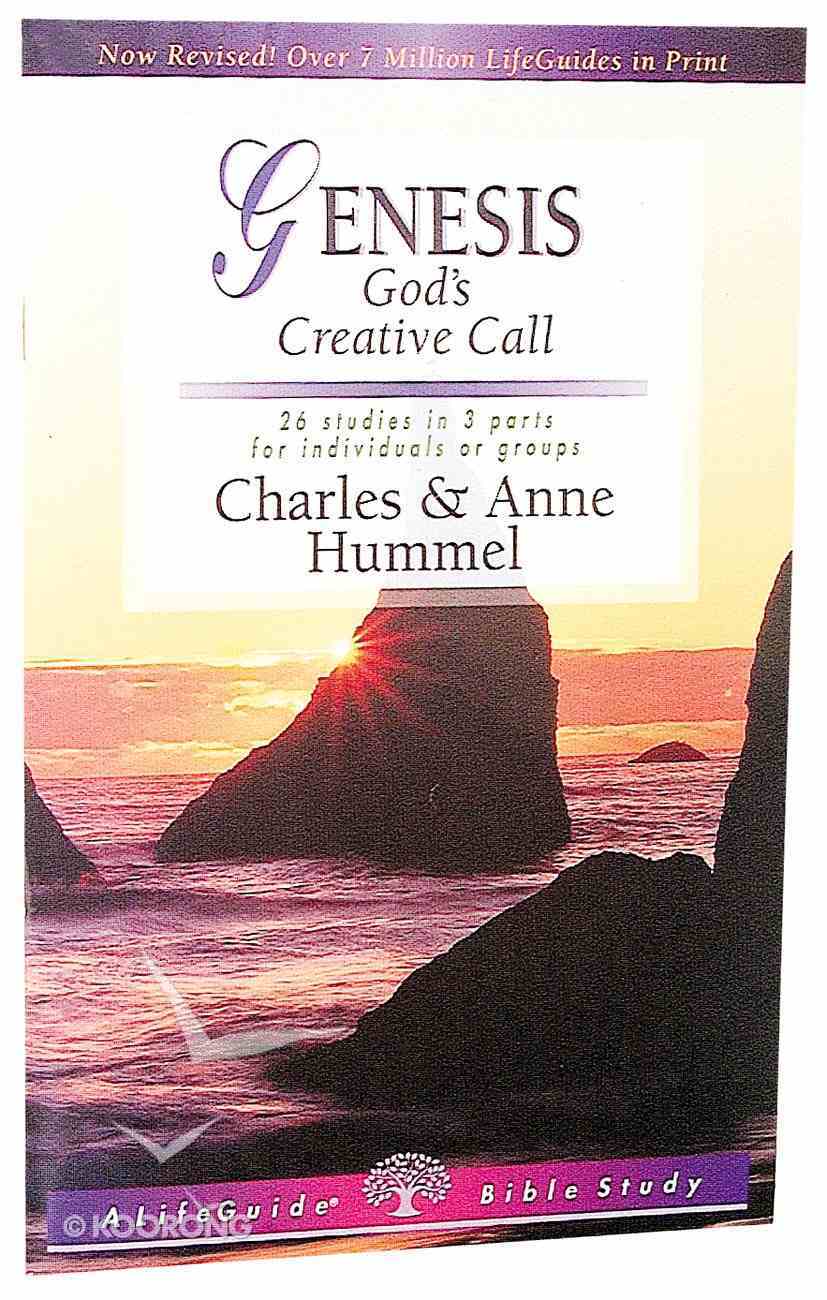 Genesis Lifeguide Bible Study Series By Charles Hummel Koorong