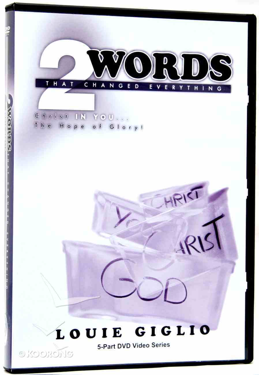 2 Words That Changed Everything DVD