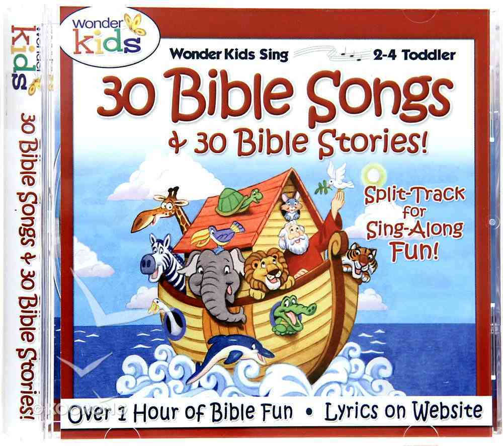 30 Bible Songs And 30 Bible Stories Volume 1 By Wonder Kids Choir Koorong