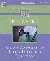 Album Image for God's Answers to Life's Difficult Questions (Living With Purpose Series) - DISC 1