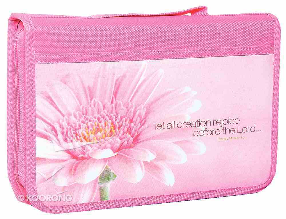 Bible Cover Inspiration Canvas Rejoice Pink Bible Cover