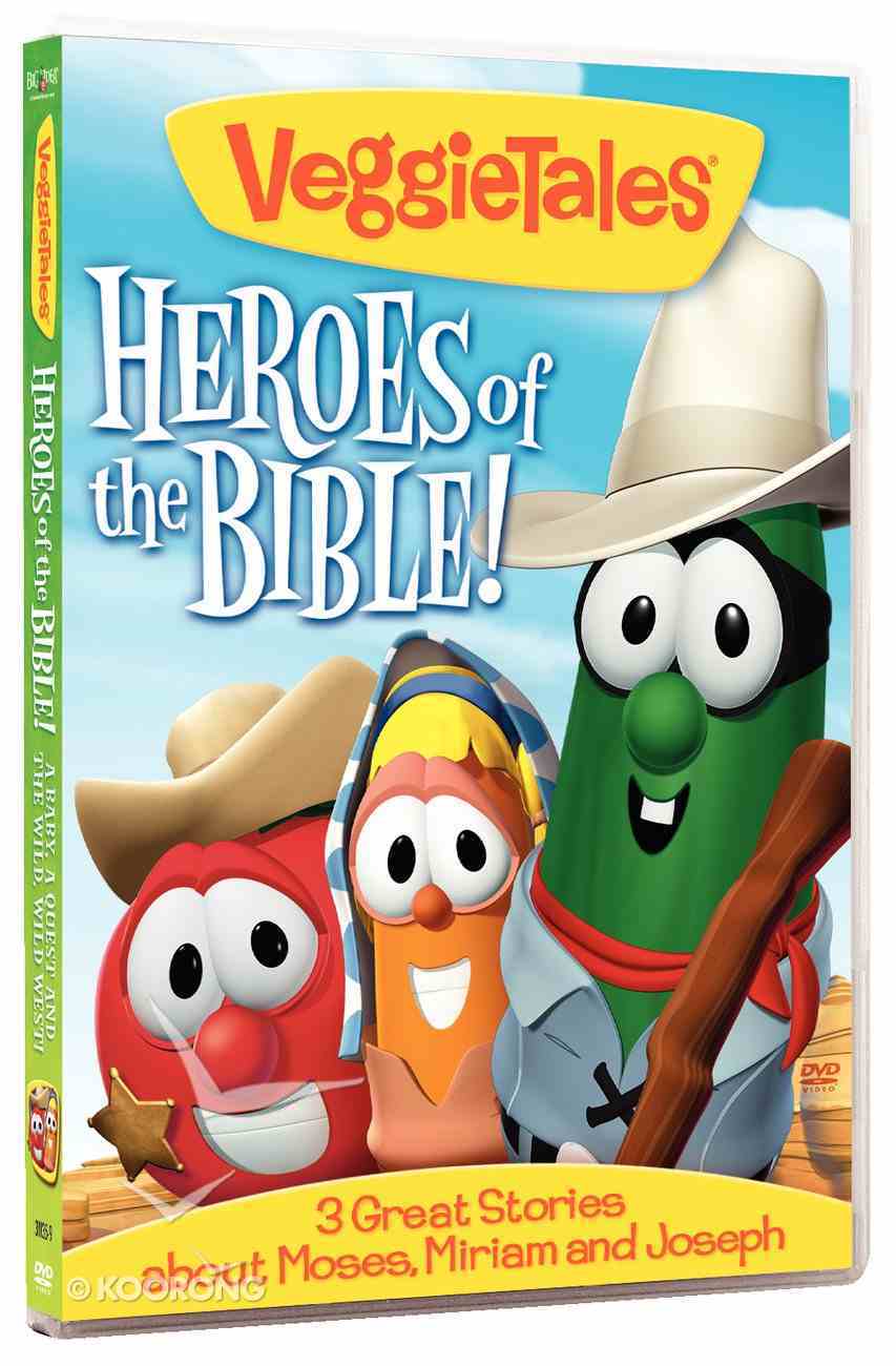 A Baby, a Quest and the Wild. (#03 in Veggie Tales Heroes Of The Bible Series) DVD