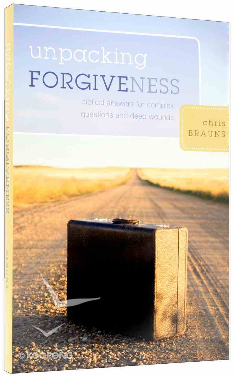 Unpacking Forgiveness Paperback