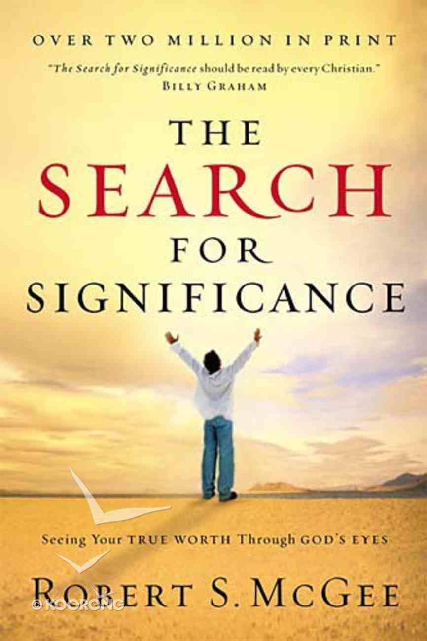 The Search For Significance Paperback
