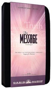 Album Image for Message Complete Bible on Audio CD With Carrying Case (66 Cds) - DISC 1