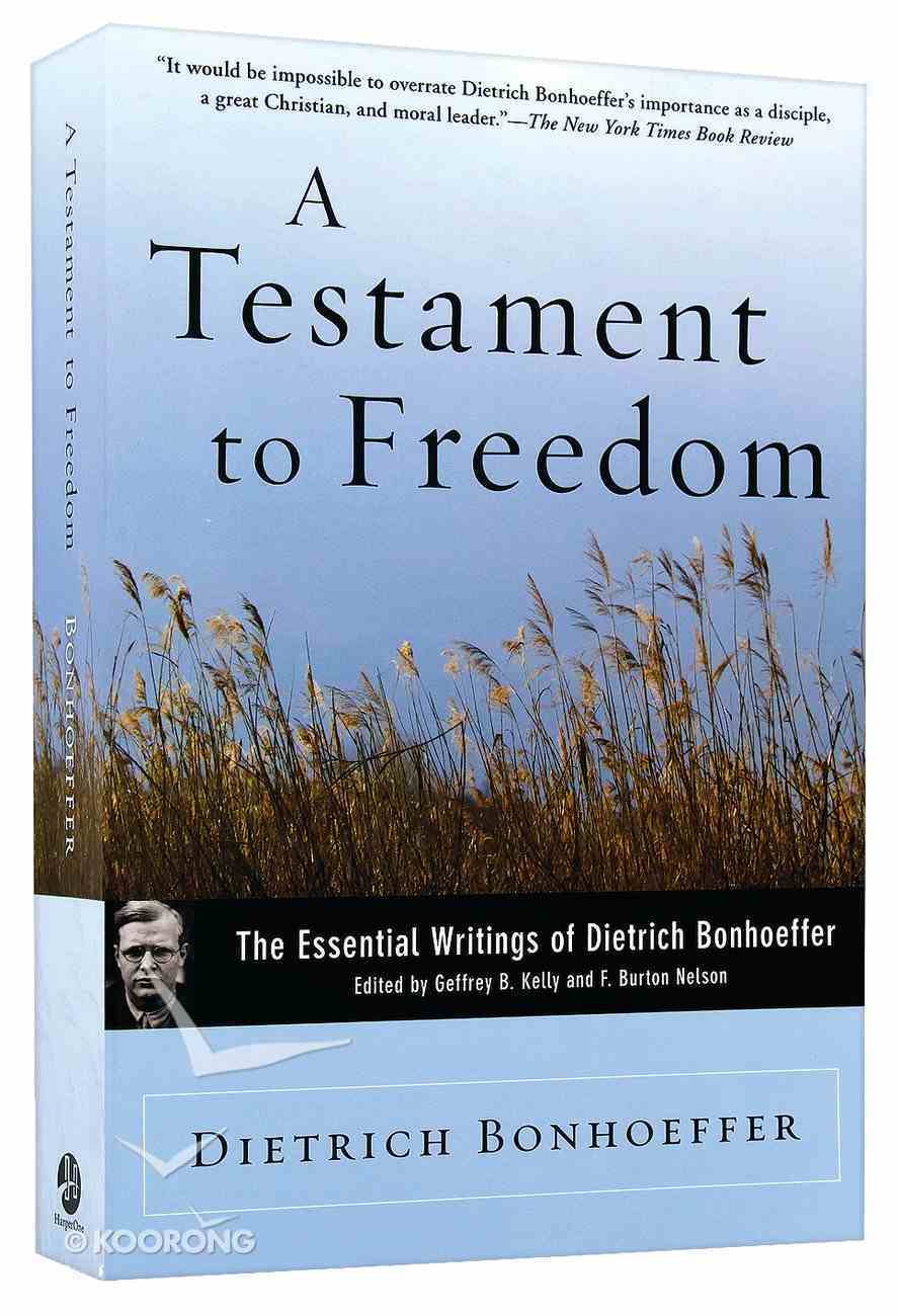 A Testament to Freedom Paperback