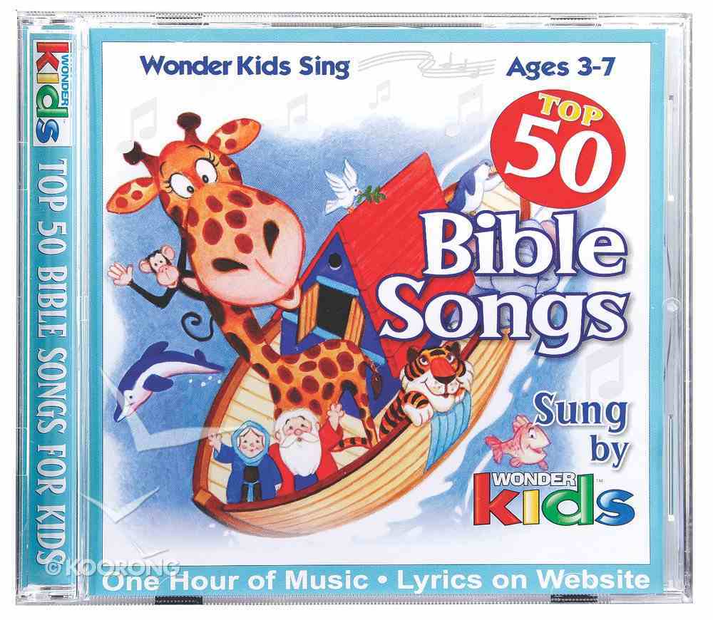 Top 50 Bible Songs For Kids CD