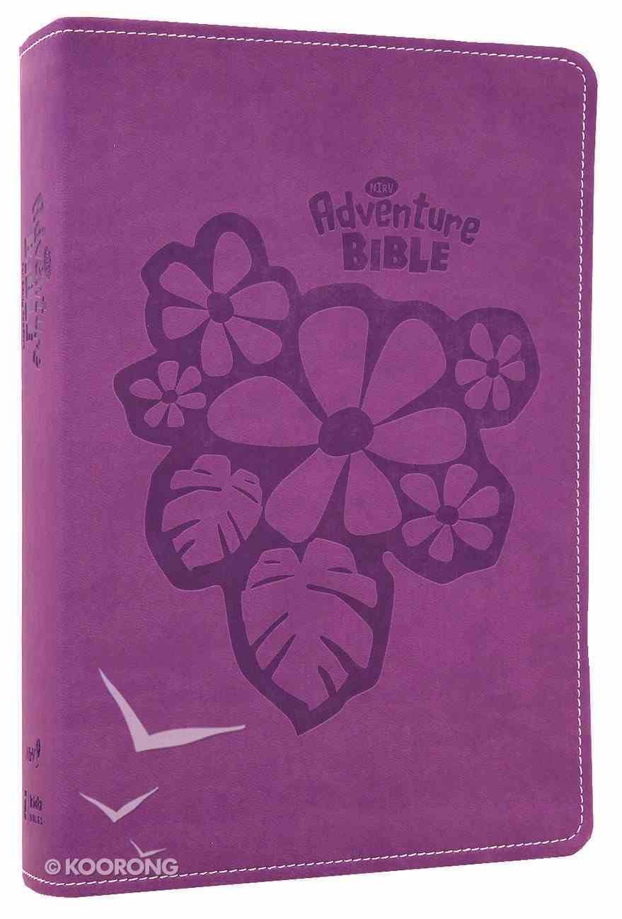 NIRV Adventure Bible For Early Readers Tropical Purple Imitation Leather