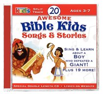 Album Image for 20 Awesome Bible Kids Songs & Stories - DISC 1
