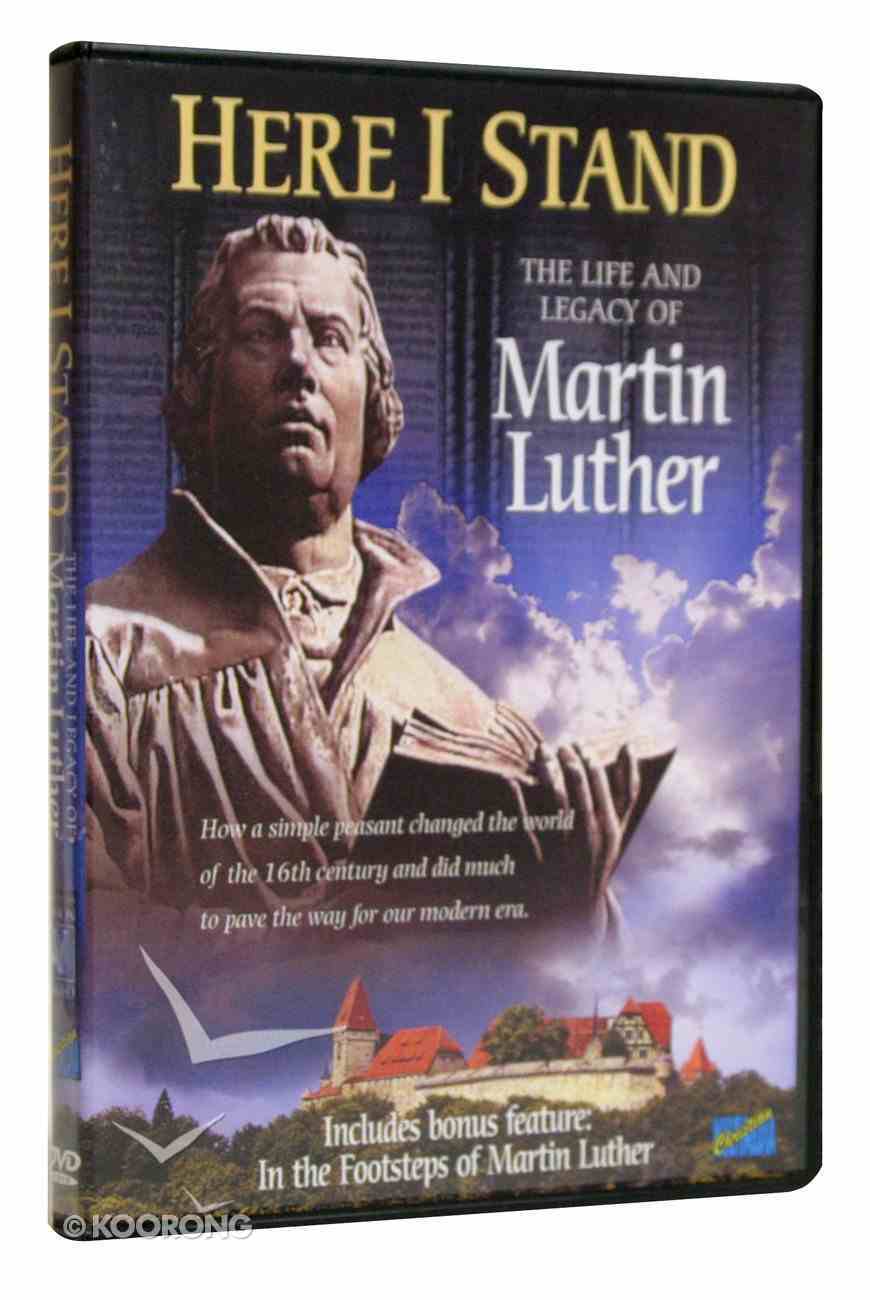Here I Stand: The Life & Legacy of Martin Luther DVD