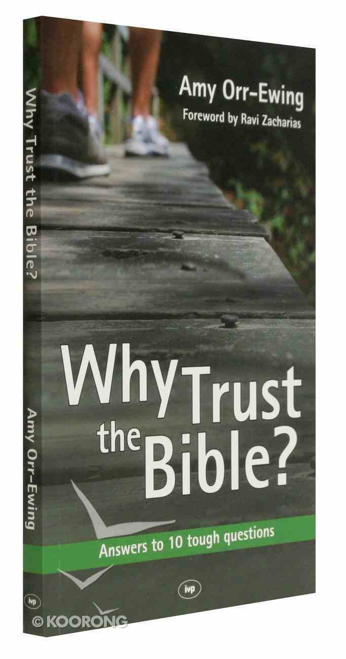 Why Trust the Bible? (Niv Edition) Paperback