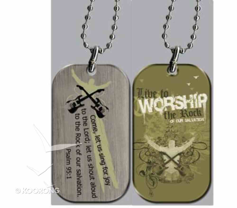 Witness Gear Dog Tags: Worship Jewellery