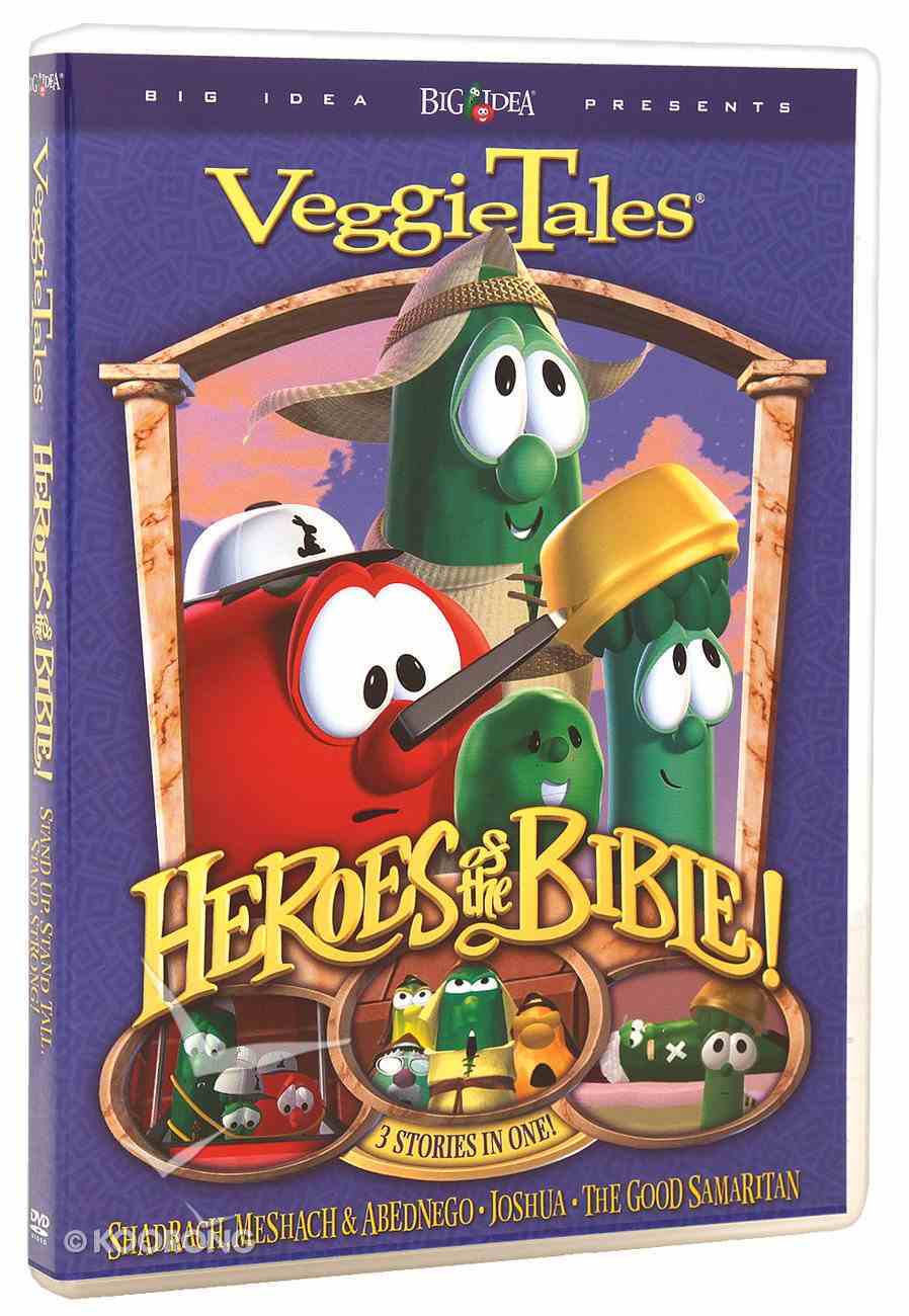 Stand Up, Stand Tall, Stand Strong. (#02 in Veggie Tales Heroes Of The Bible Series) DVD