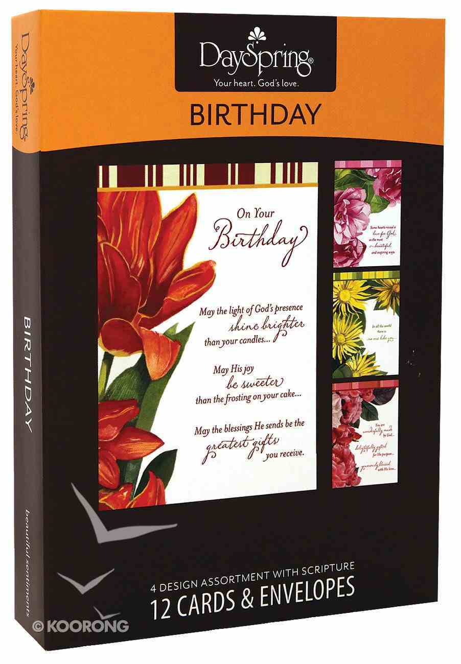 Boxed Cards Birthday: Beautiful Sentiments Box
