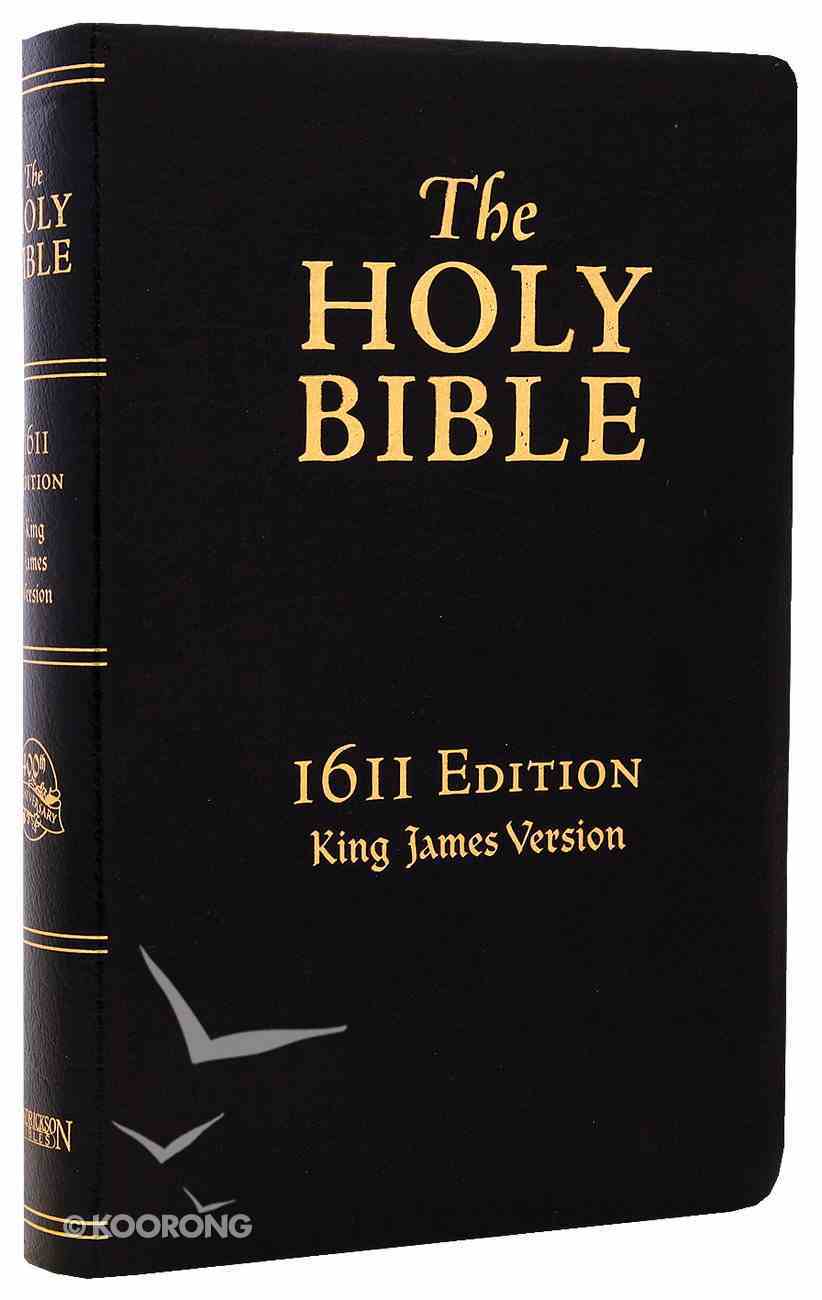 KJV Holy Bible 1611 Edition Black Includes Apocrypha | Koorong