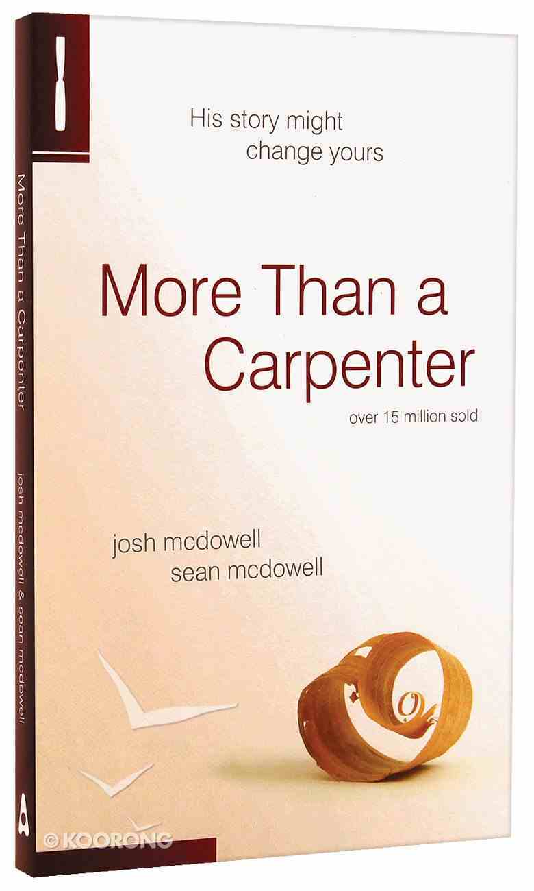 More Than a Carpenter Paperback