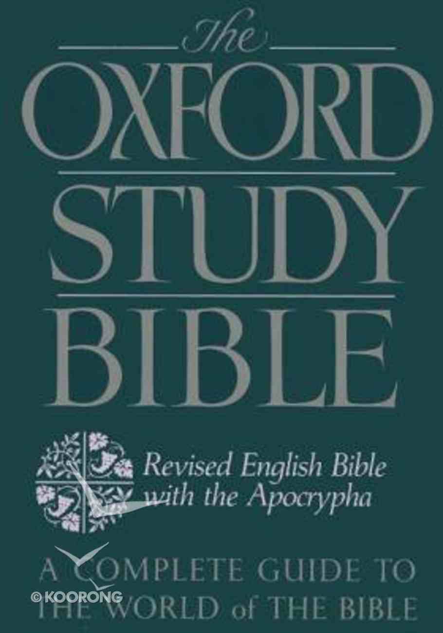 Reb Oxford Study With Apocraypha Paperback