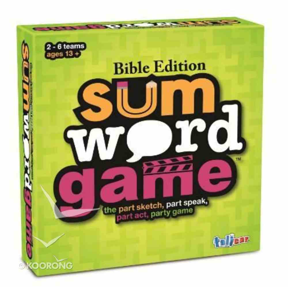Sum Word Game (Bible Edition) Game