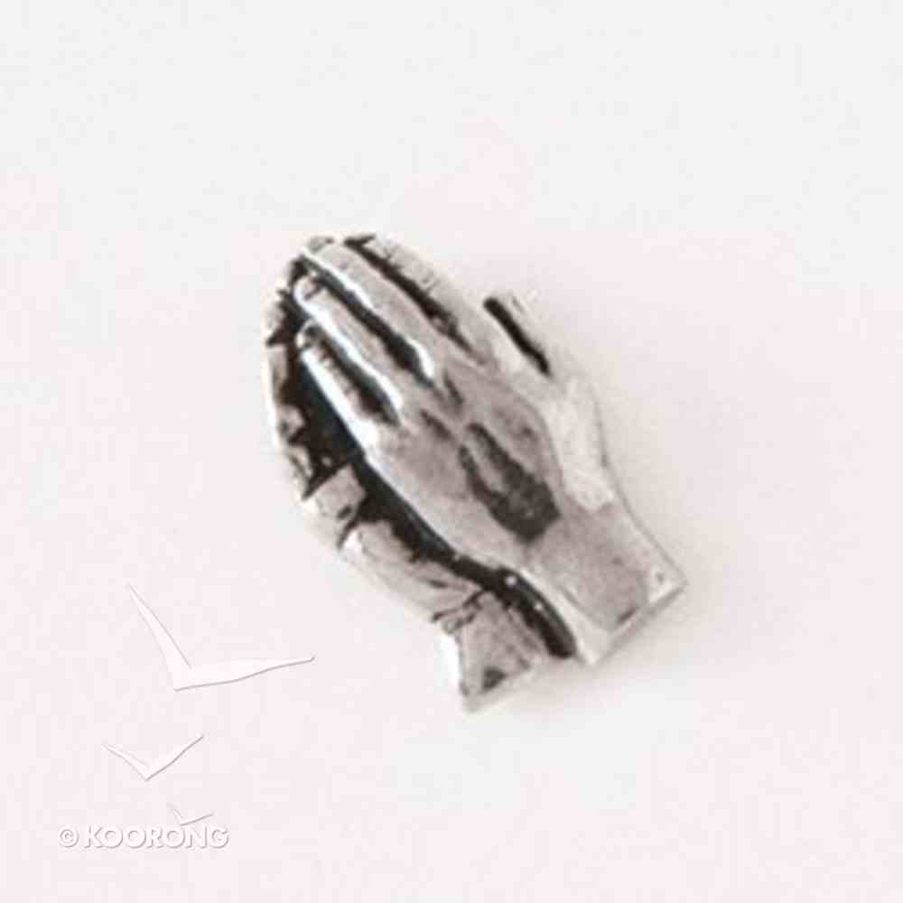 Lapel Pin 100% Lead Free Pewter Praying Hands Jewellery