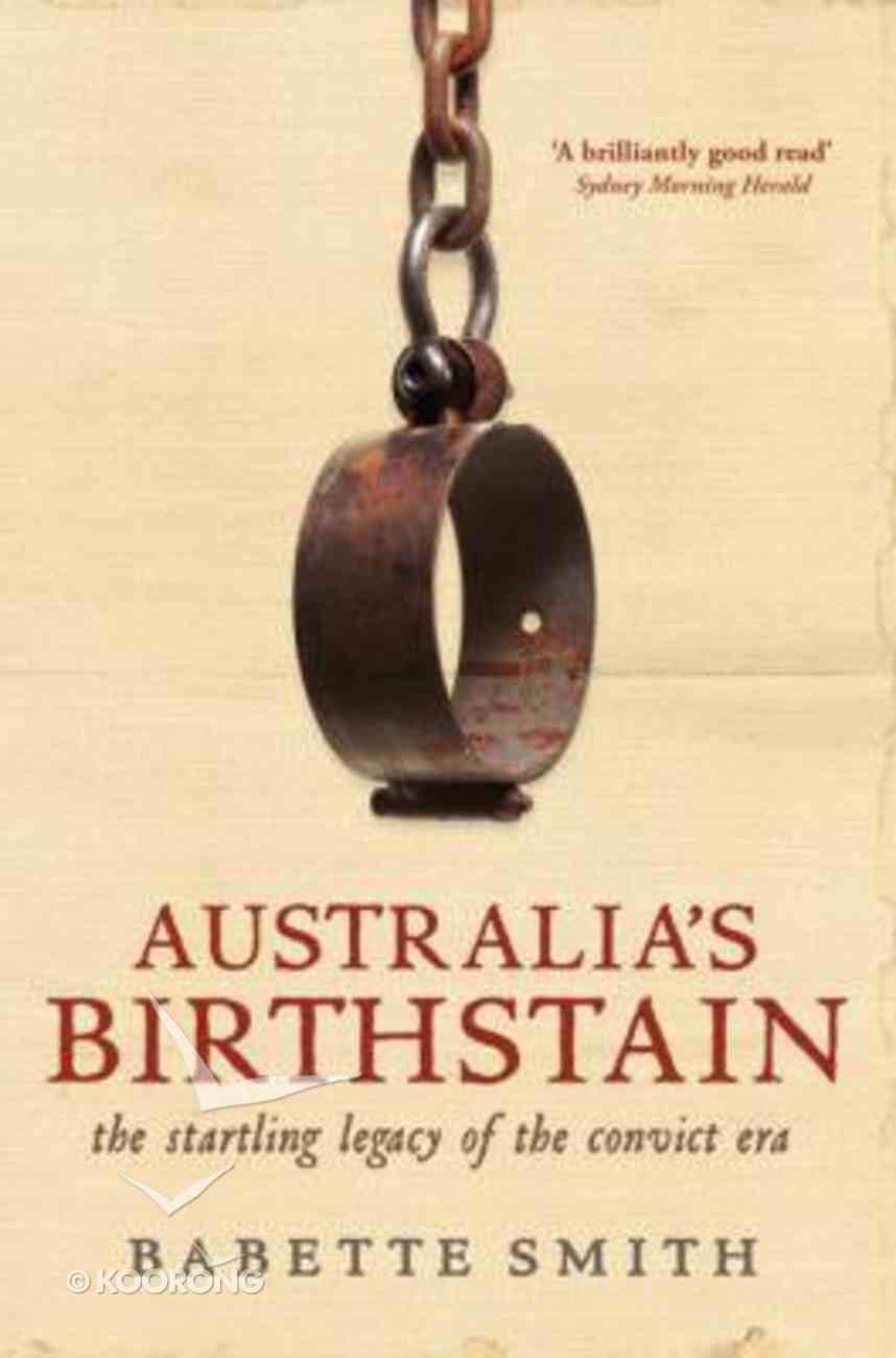 Australia's Birthstain Paperback