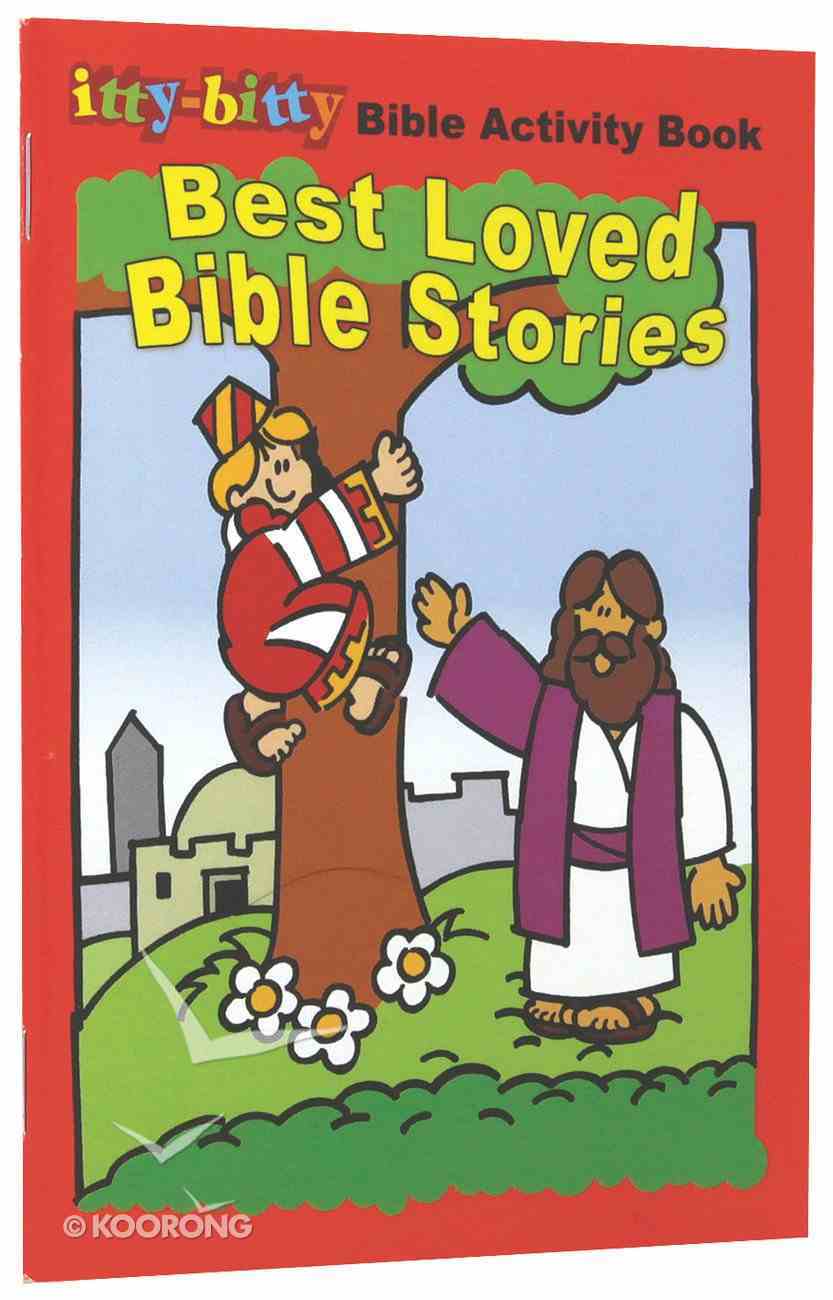 Activity Book Best Loved Bible Stories (Itty Bitty Bible Series) Paperback