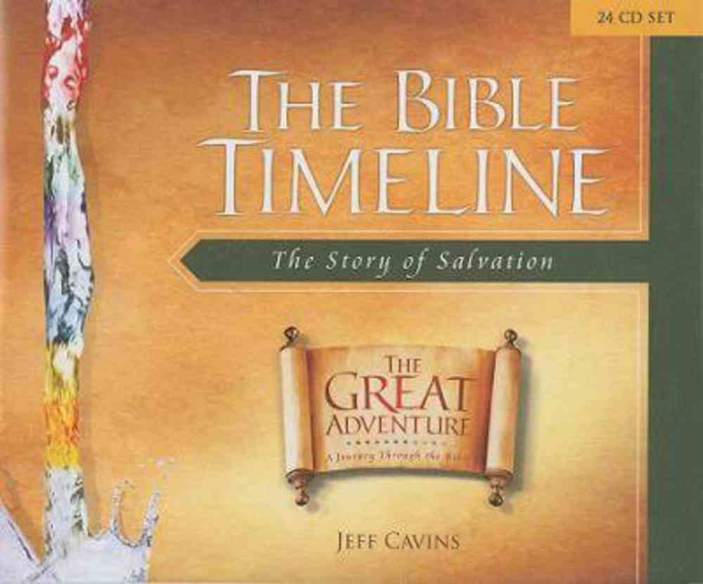 Great Adventure Bible Timeline 24 Week By Jeff Cavins Koorong