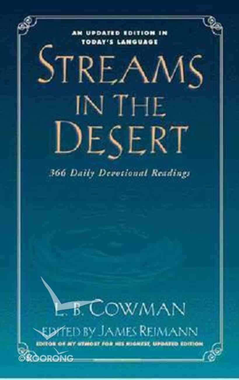 Streams In The Desert Vol 2 By Mrs Charles E Cowman Koorong