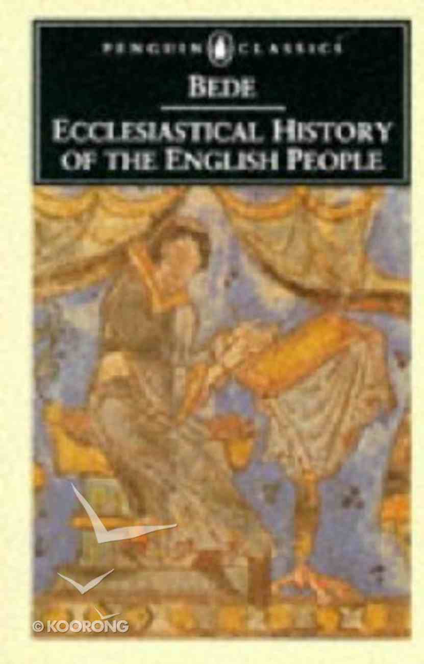 wrote ecclesiastical history of the english people