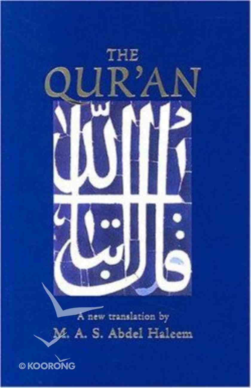 Abdel haleem translation of quran pdf quran