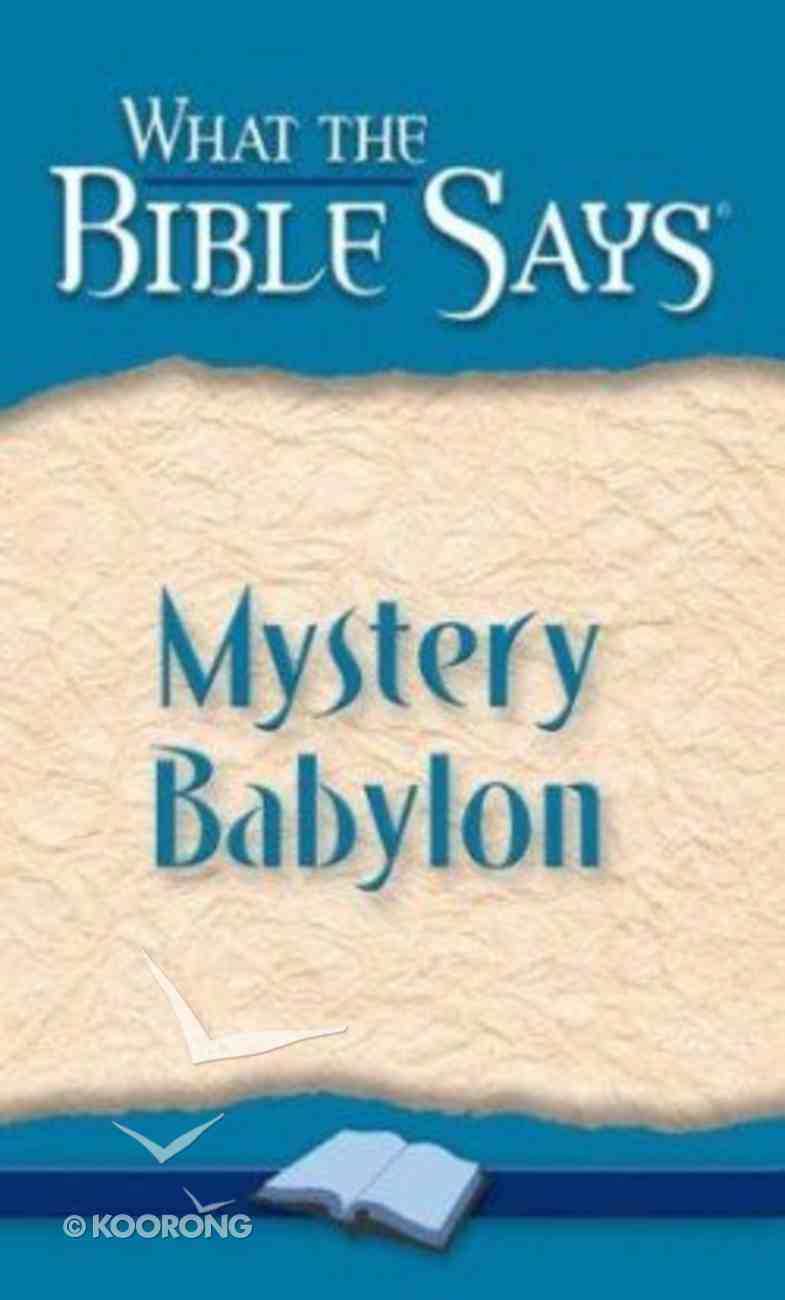 mystery babylon