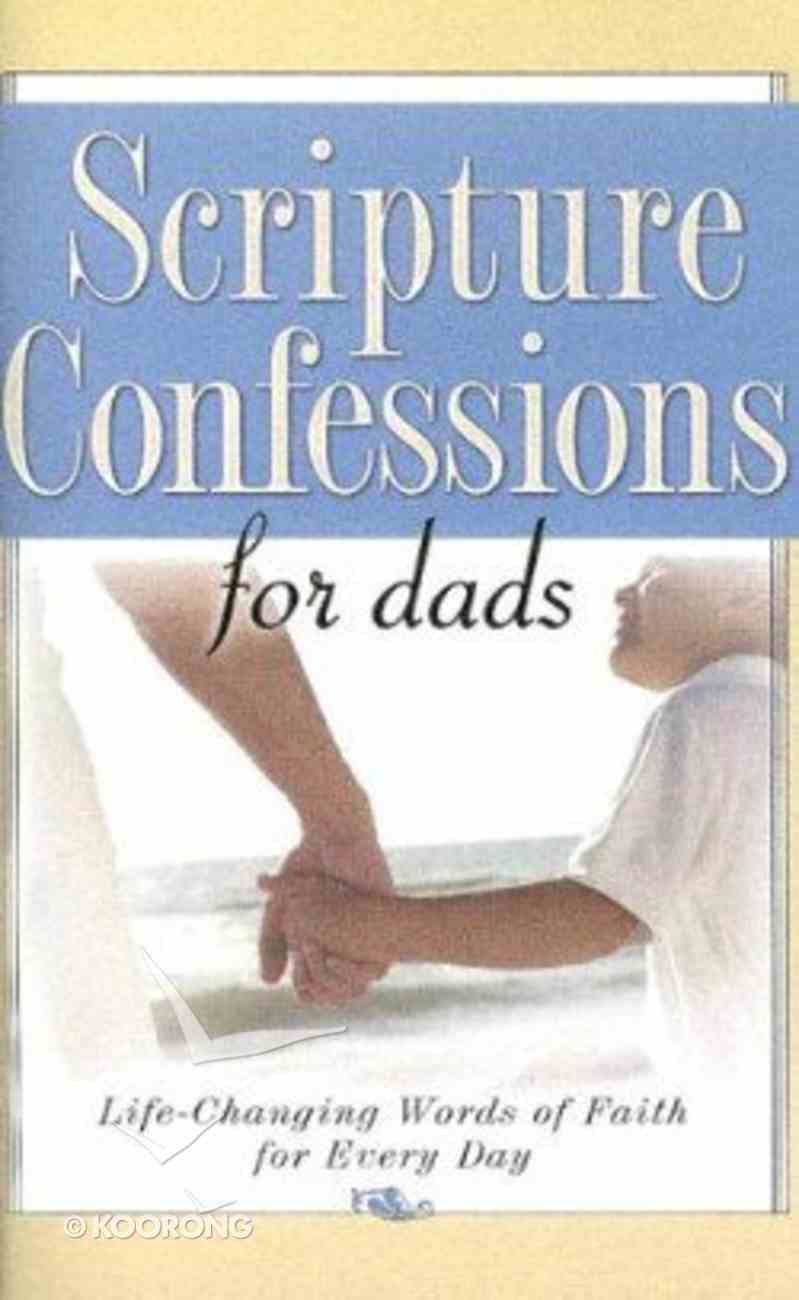 Scripture Confessions For Dads Booklet