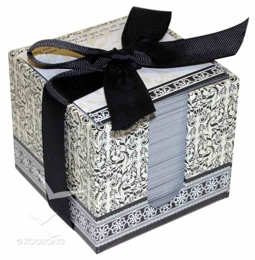 Shabby Chic Note Cube Stationery
