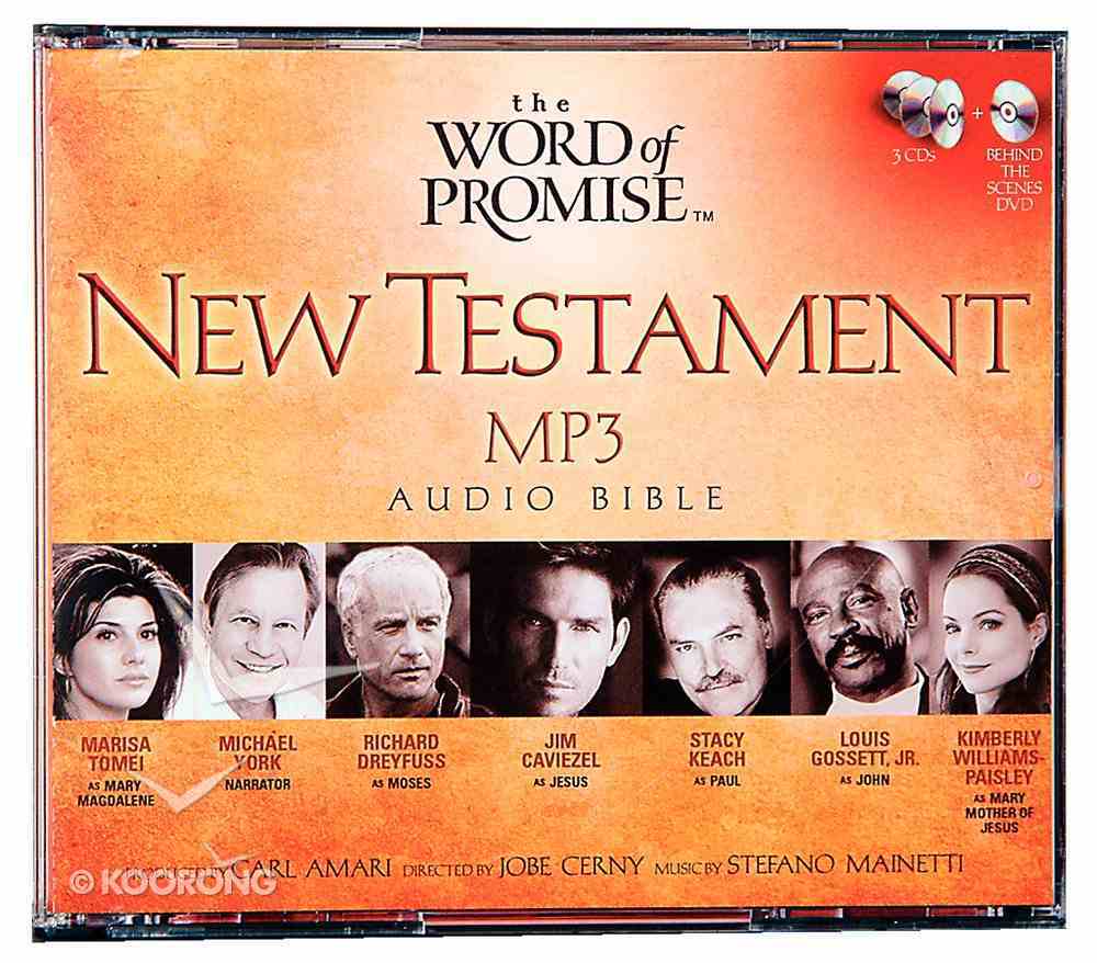 Nkjv The Word Of Promise New Testament Mp3 Audio Bible Koorong