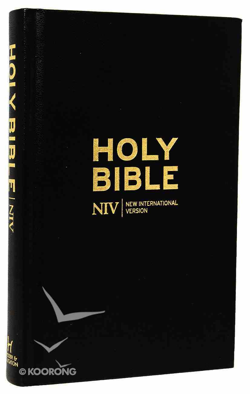 NIV Thinline Bible Black Hardback