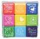 Christian Stamp Box Set of 9 Stamps, Each Stamp Size is 28Mm X 28Mm Novelty - Thumbnail 0