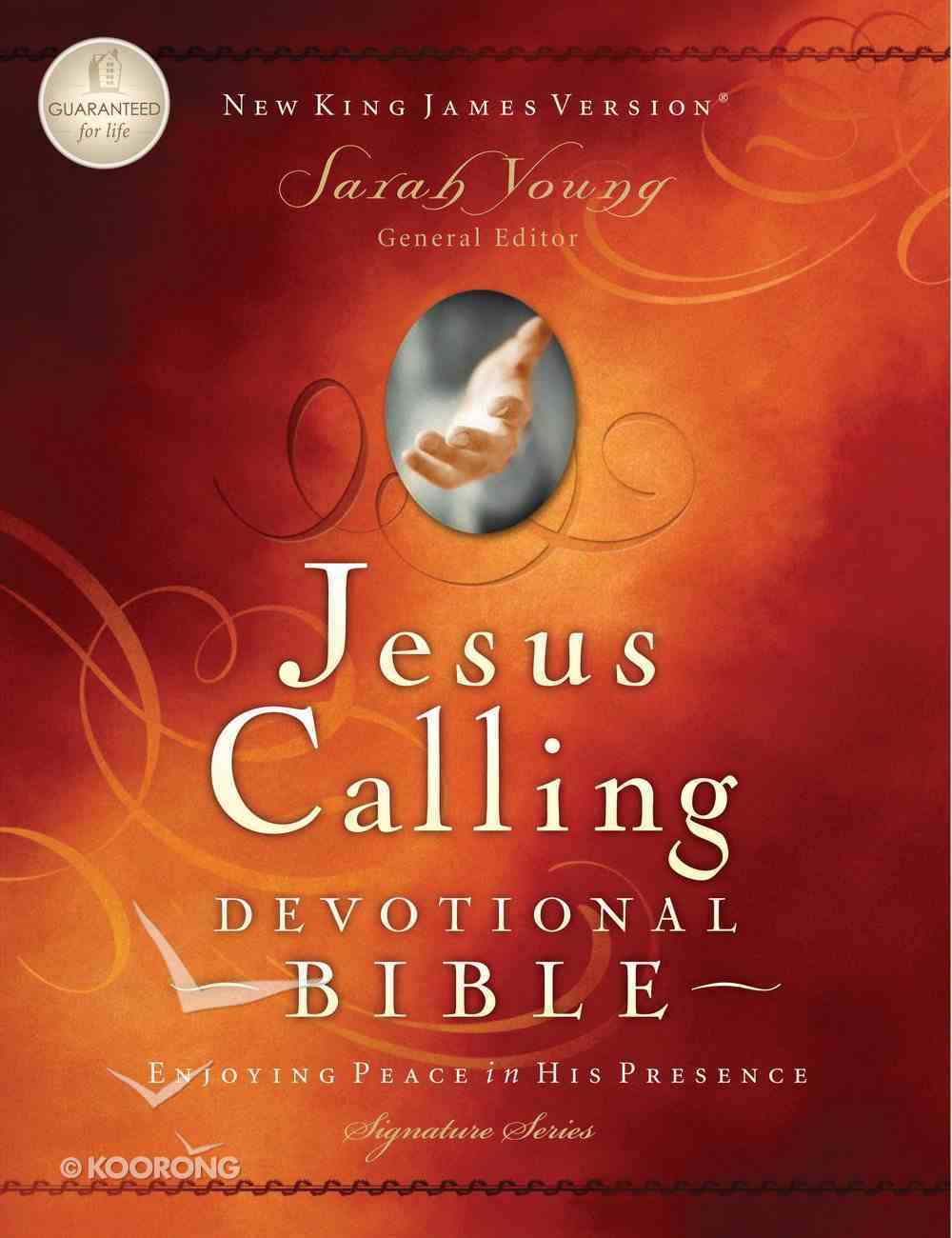 NKJV Jesus Calling Devotional Bible by Sarah Young (Ed