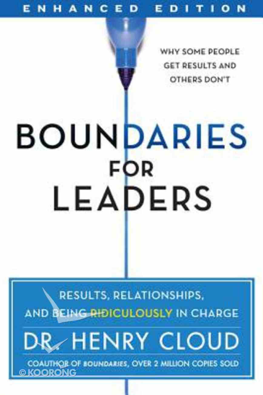 Boundaries For Leaders Hardback