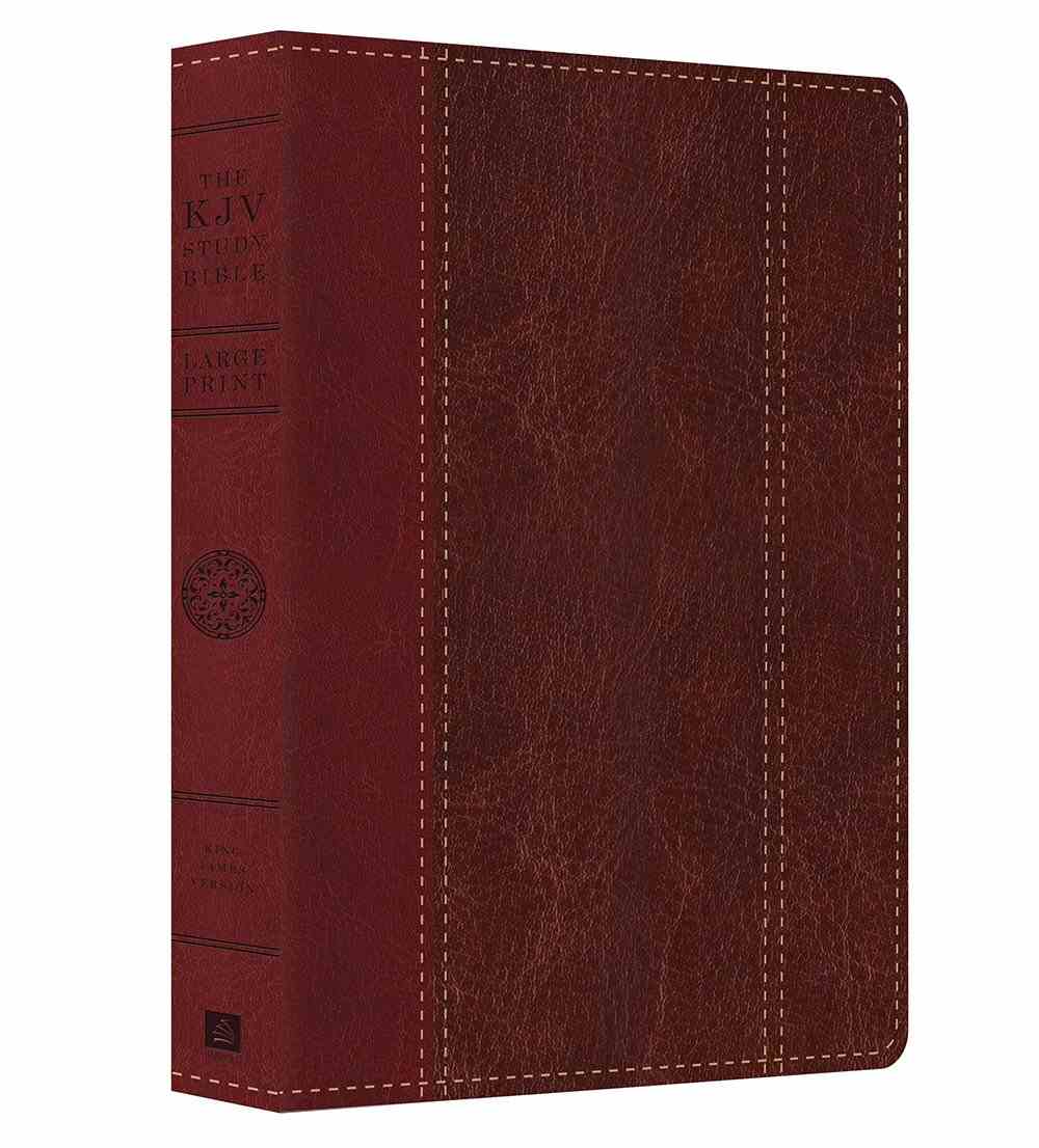 KJV Study Bible Large Print Brown Burgundy Koorong   9781630584580 922100@2x 