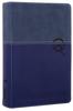 NIV Quest Personal Size Study Bible Blue/Blue (Black Letter Edition) Premium Imitation Leather - Thumbnail 0