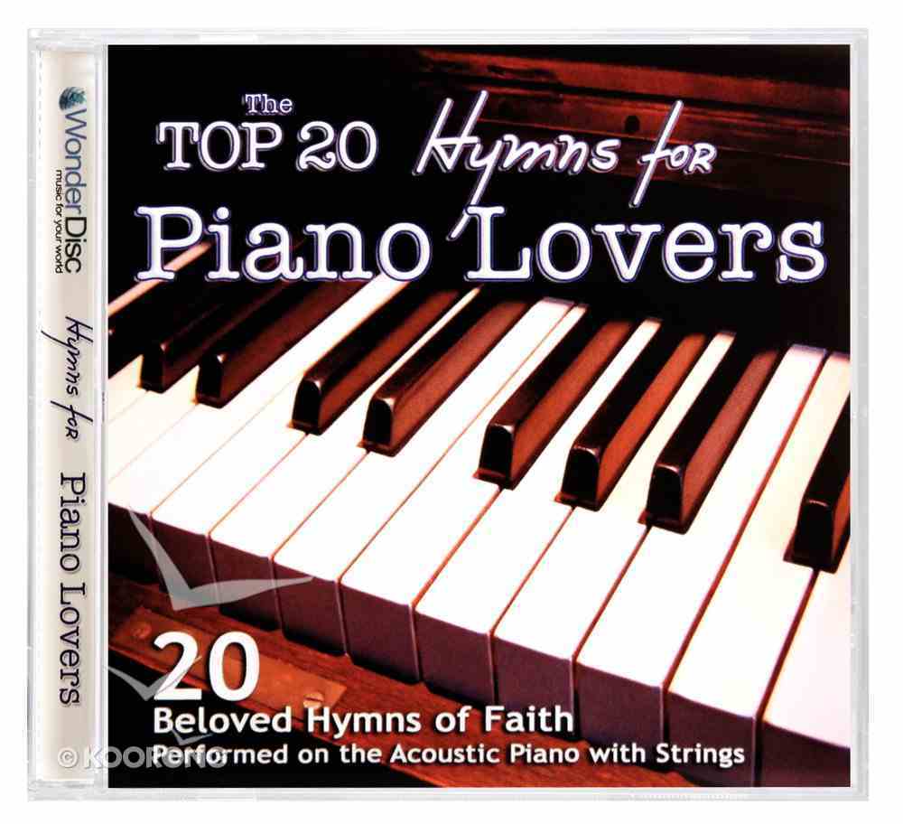 The Top 20 Hymns For Piano Lovers CD