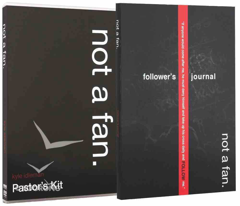 Not A Fan Pastors Resource Kit By Kyle Idleman Koorong