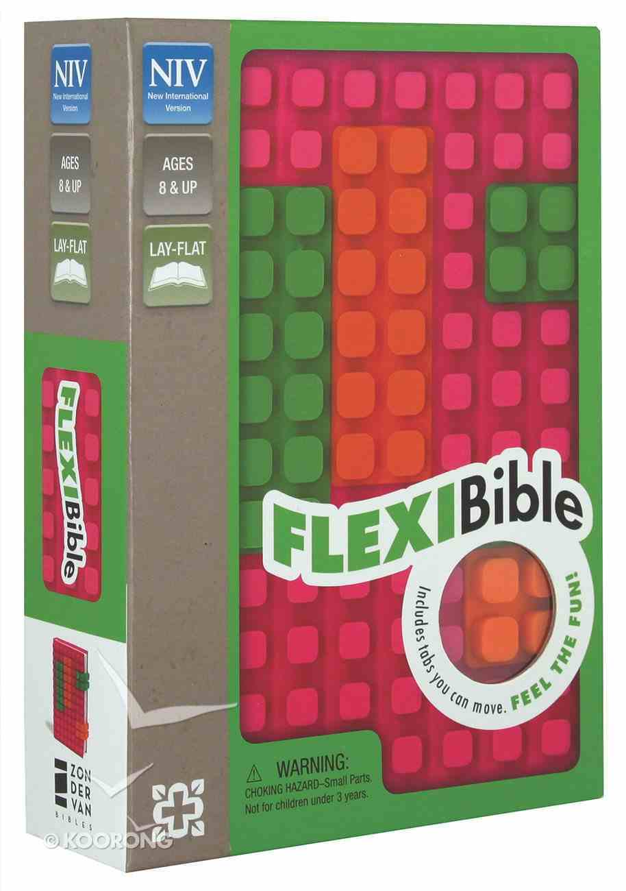 NIV Flexi Bible Pink (Red Letter Edition) Flexi Back