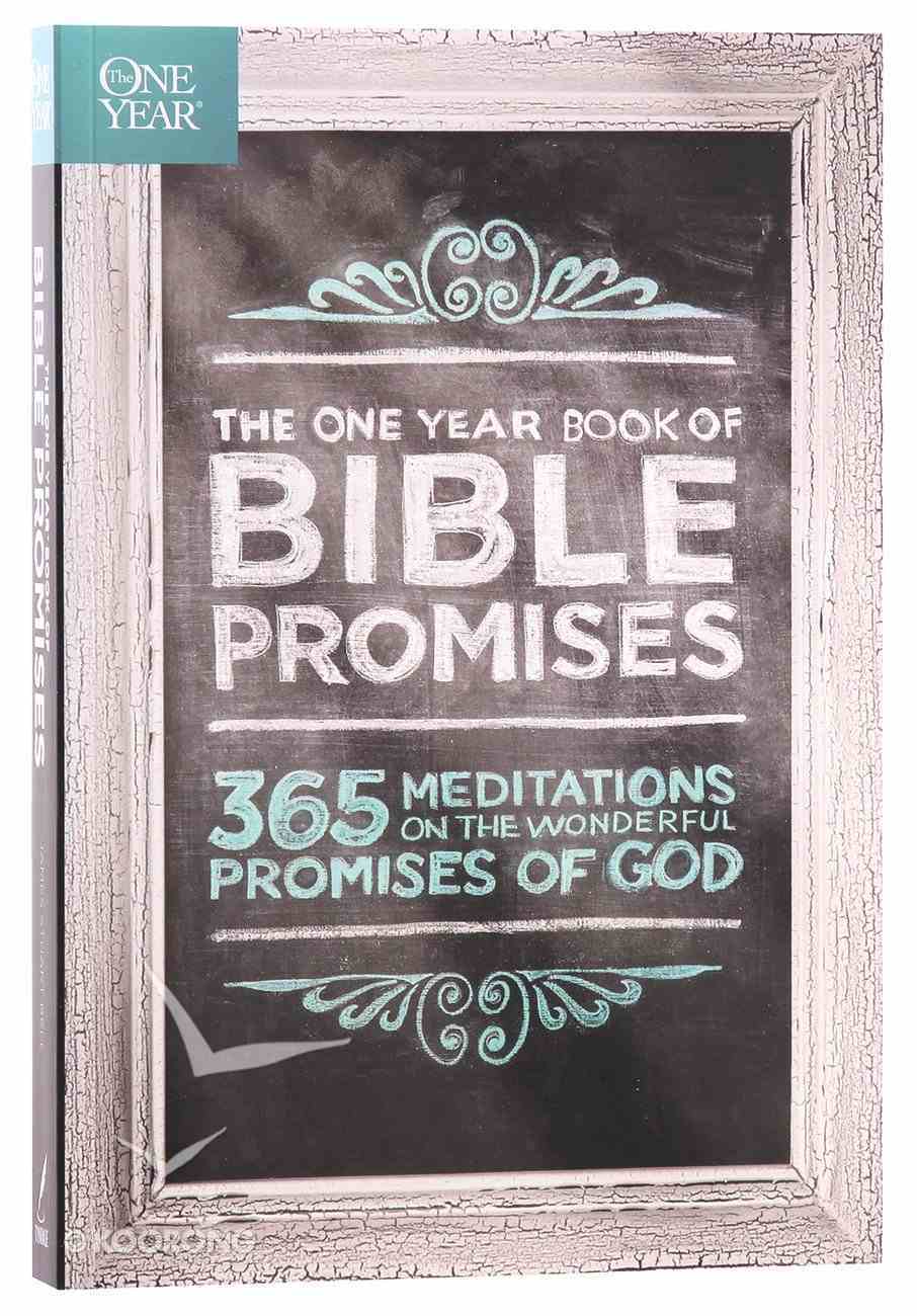 The One Year Book of Bible Promises Paperback