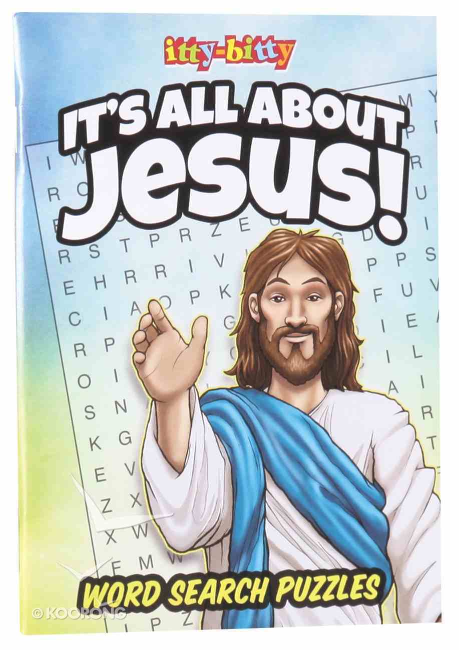 Activity Book It's All About Jesus Word Search (Itty Bitty Bible Series) Paperback