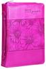 Bible Cover With God All Things Are Possible Pink (Large) Bible Cover - Thumbnail 0