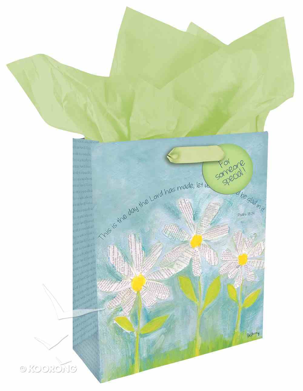 Gift Bag Medium Petals of Praise: This is the Day... Stationery