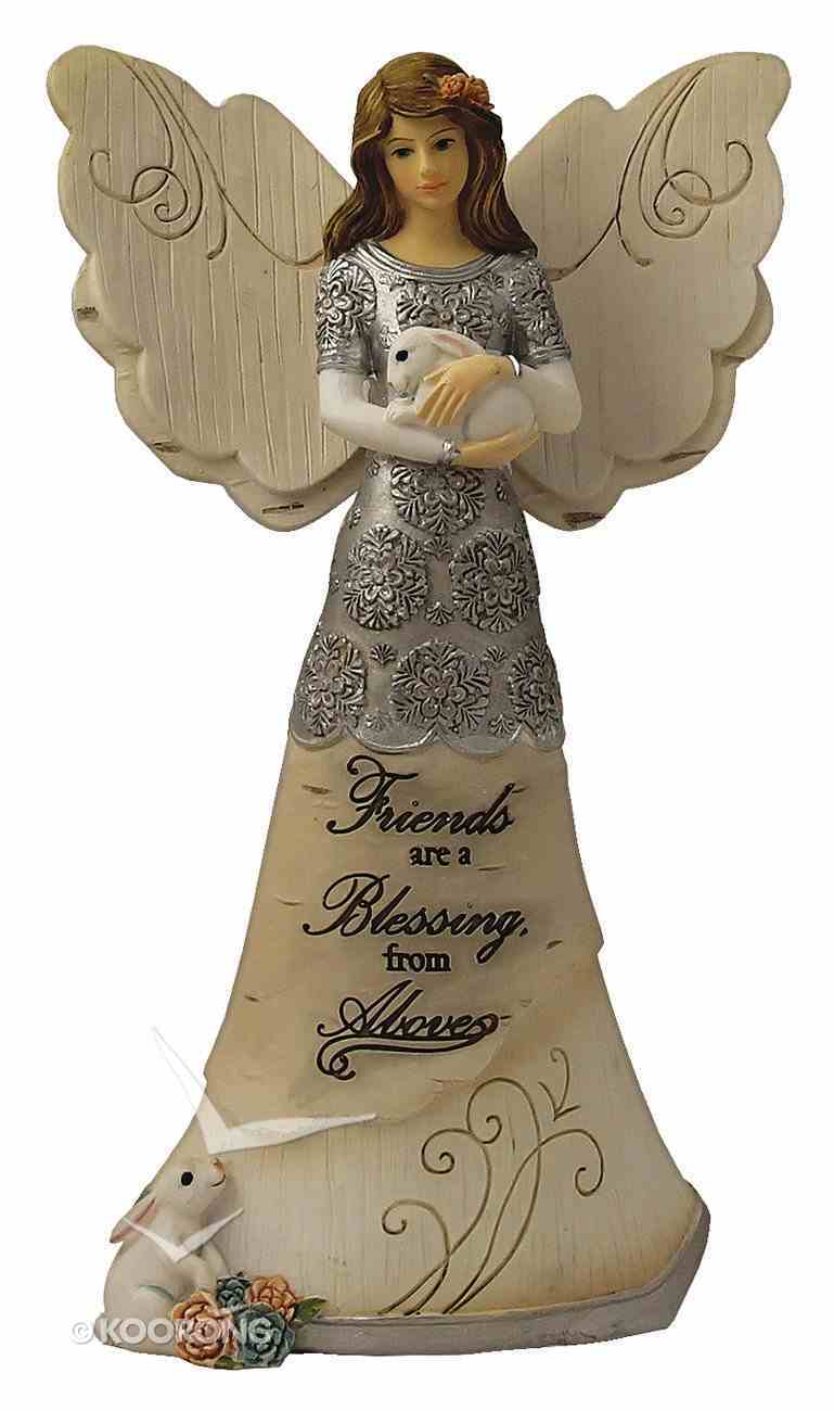 Elements Angel: Friends Are a Blessing, Angel Holding Bunny Homeware