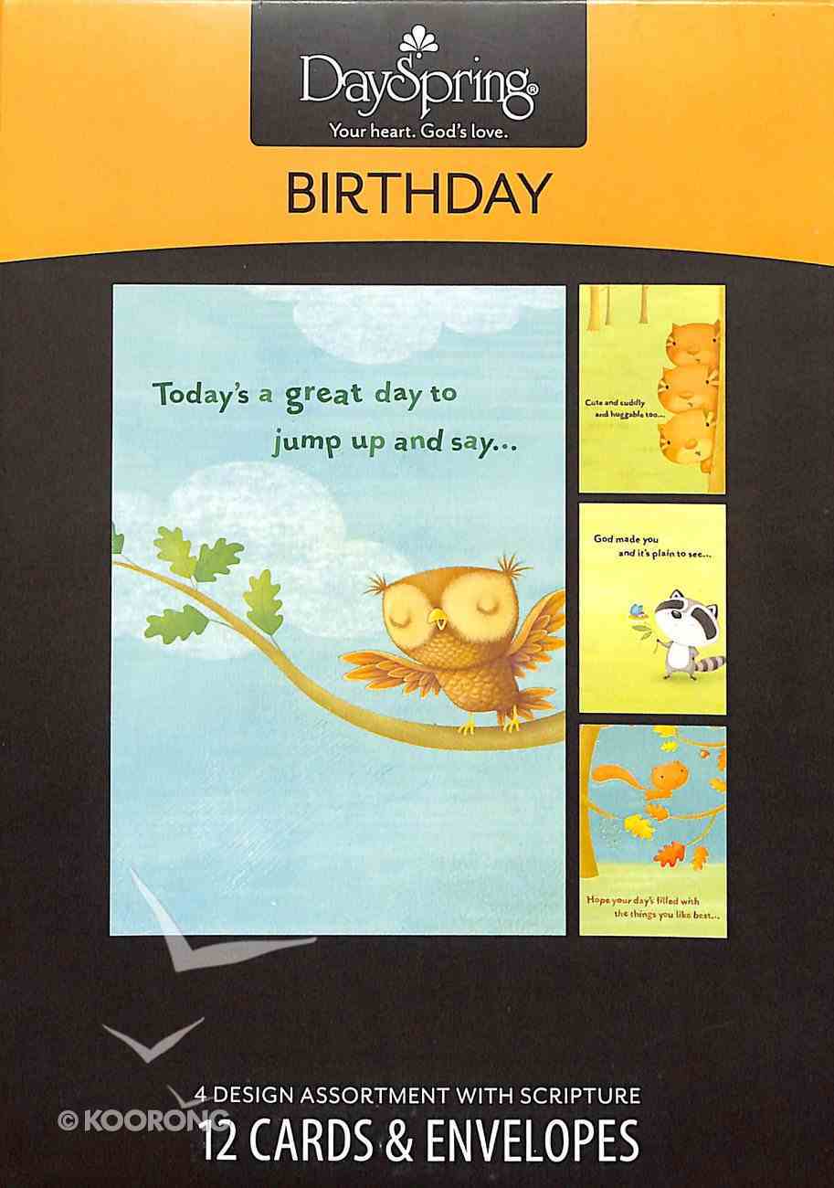 Boxed Cards Birthday: Happy Critters Box