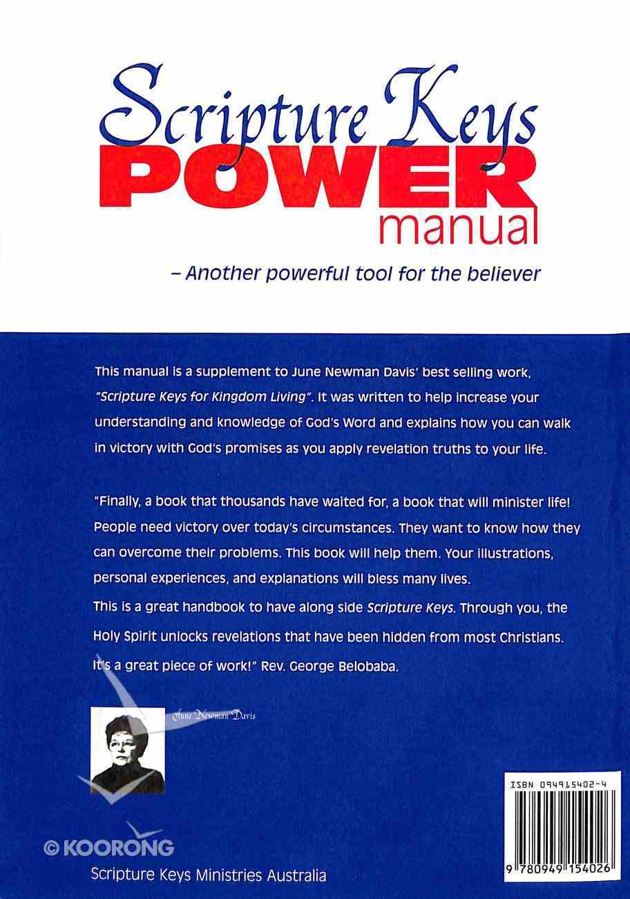 Scripture Keys Power Manual Paperback