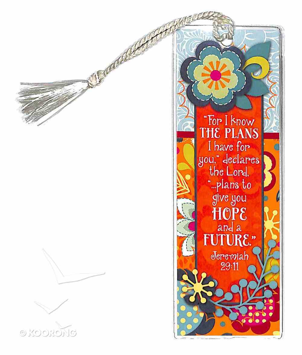 Bookmark With Tassel: For I Know the Plans I Have For You... Stationery